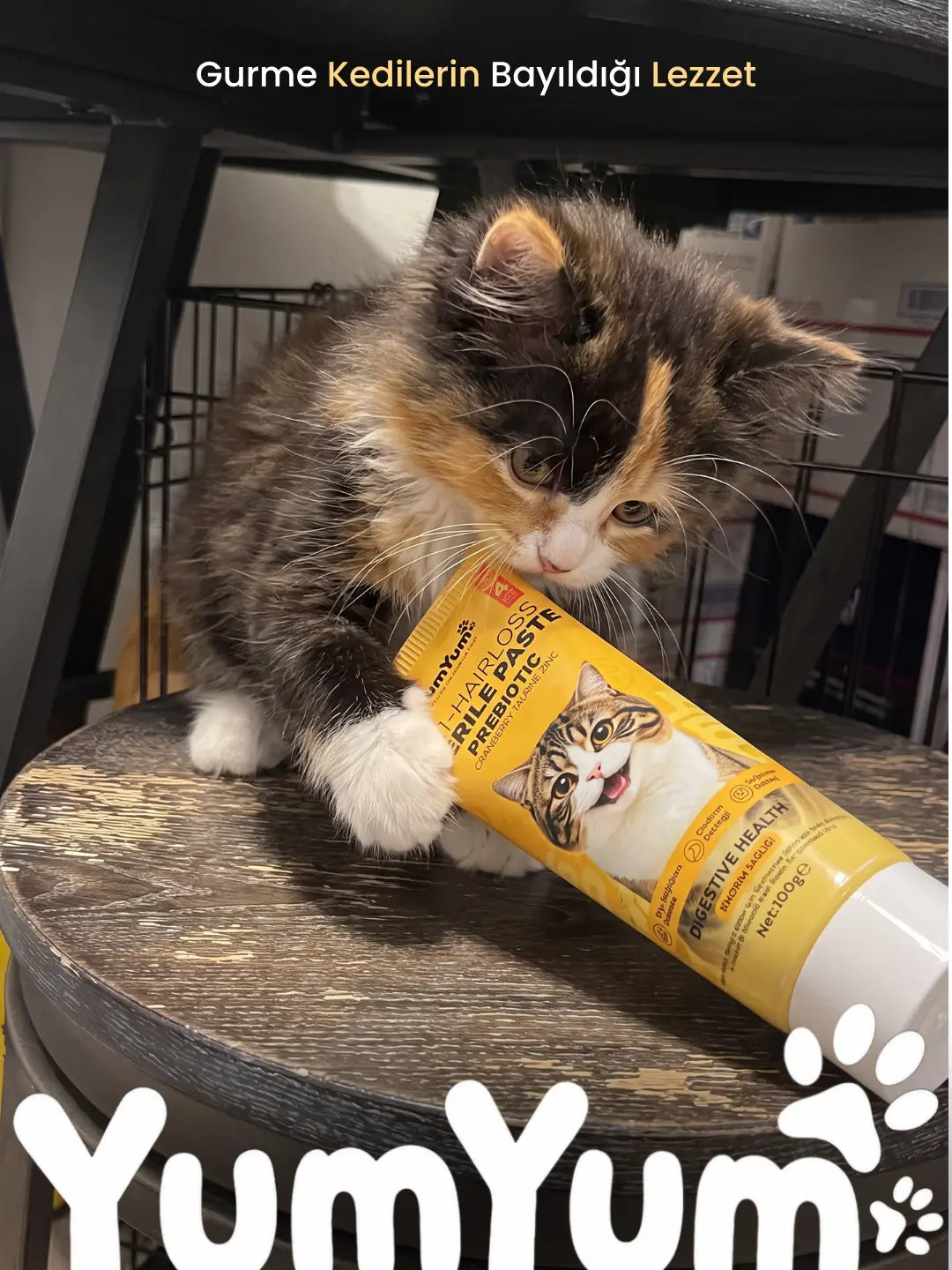 YumYum Prebiyotik Ve Kusma Önleyici Kedi Maltı